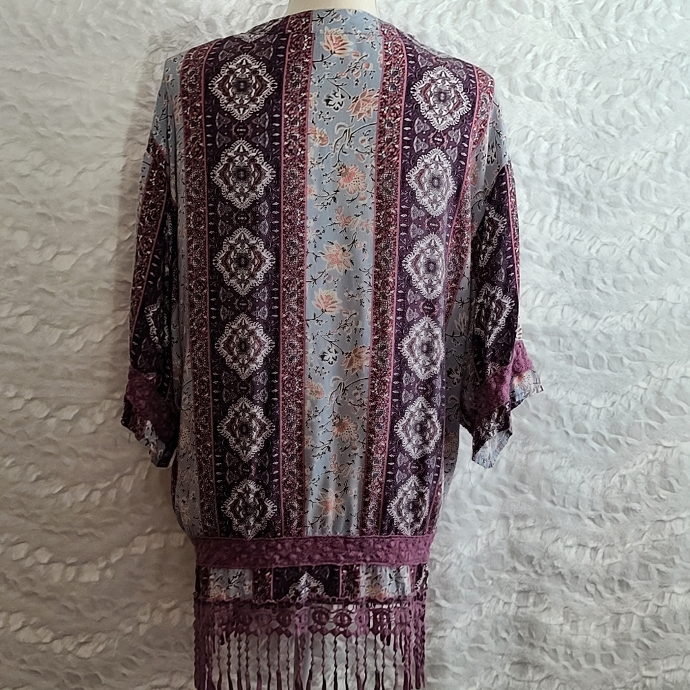 Andree kimono Lavander and Pink Size S - Picture 5 of 5